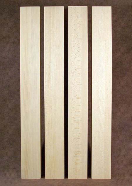 Einfache rechteckige Tischbeine aus Holz, TL57